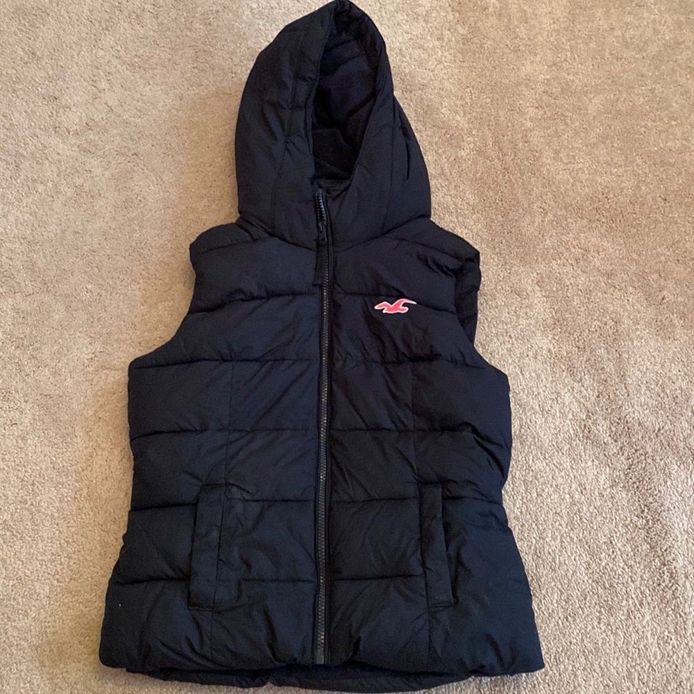 Black Winter Vest
